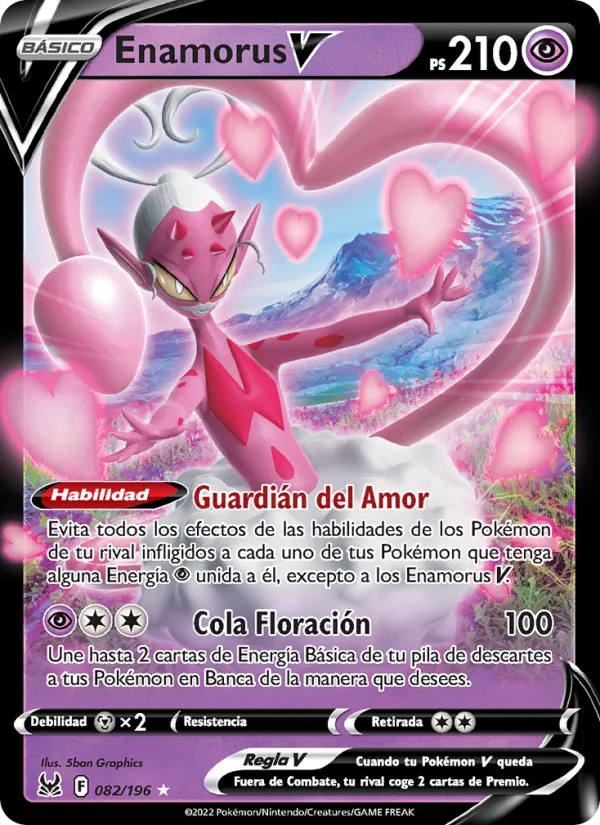 Enamorus V (Origen Perdido #082/196)