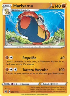 Hariyama (Origen Perdido #098/196)