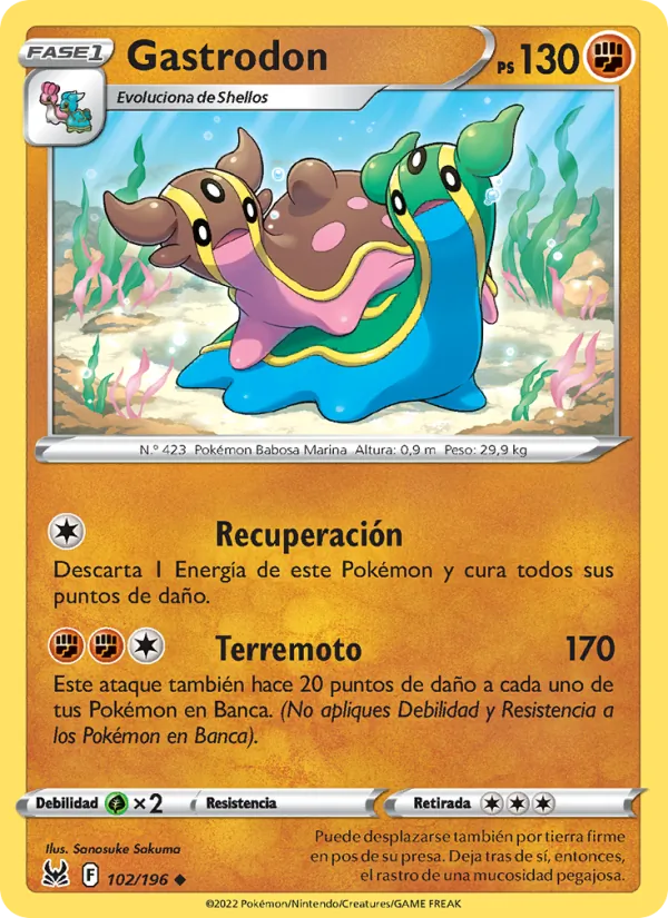 Gastrodon (Lost Origin #102/196)