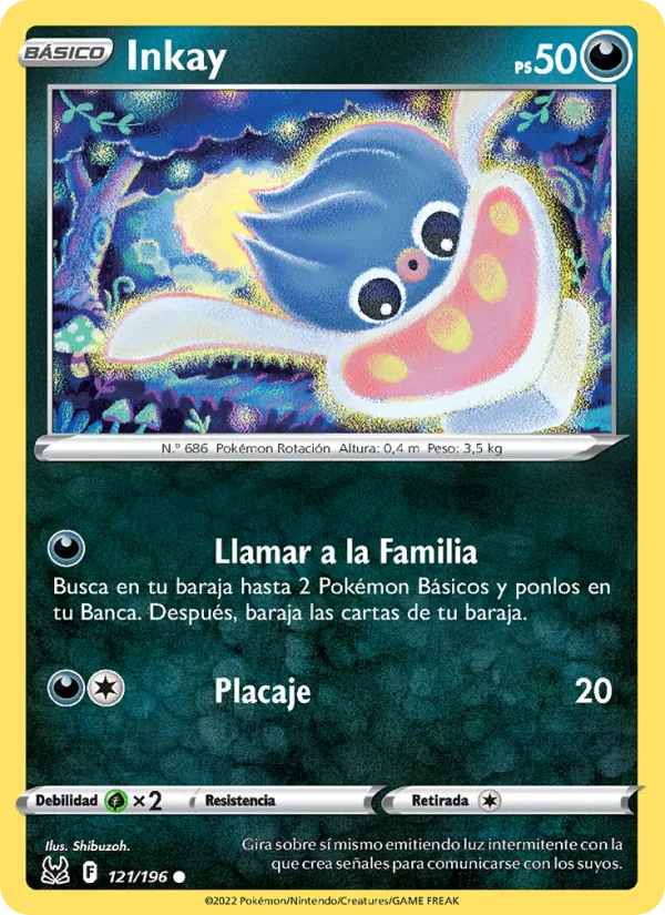 Inkay (Lost Origin #121/196)