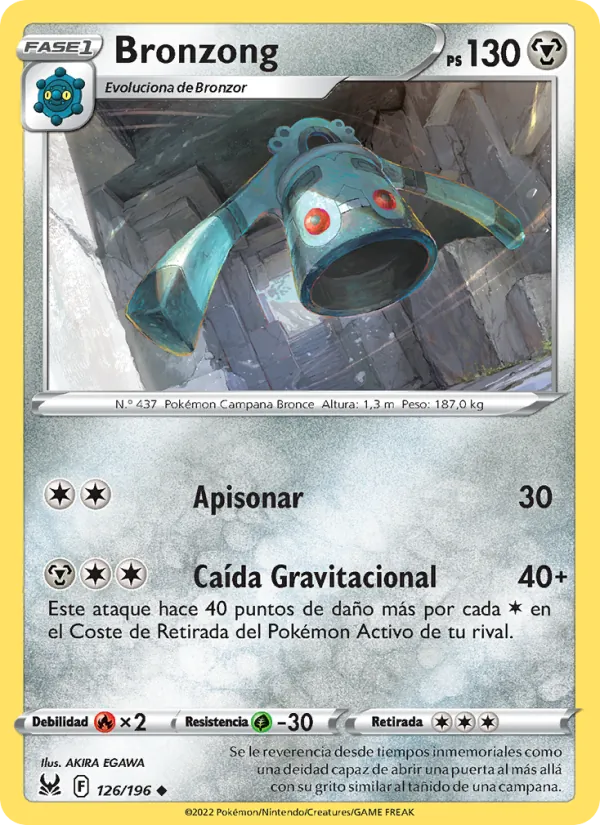 Bronzong (Origen Perdido #126/196)