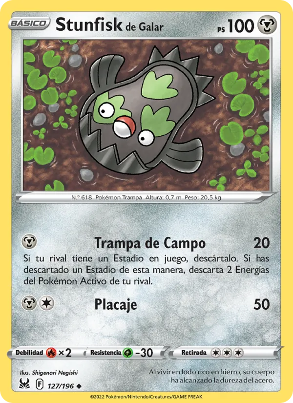 Stunfisk de Galar (Lost Origin #127/196)