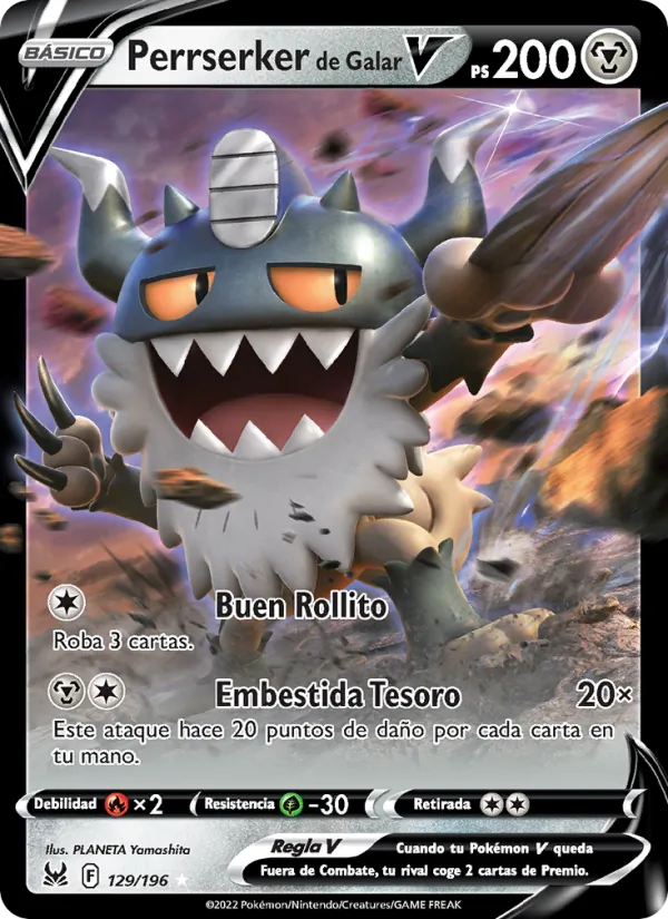 Perrserker de Galar V (Lost Origin #129/196)
