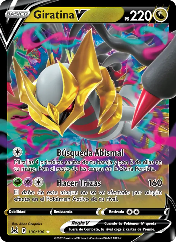 Giratina V (Origen Perdido #130/196)
