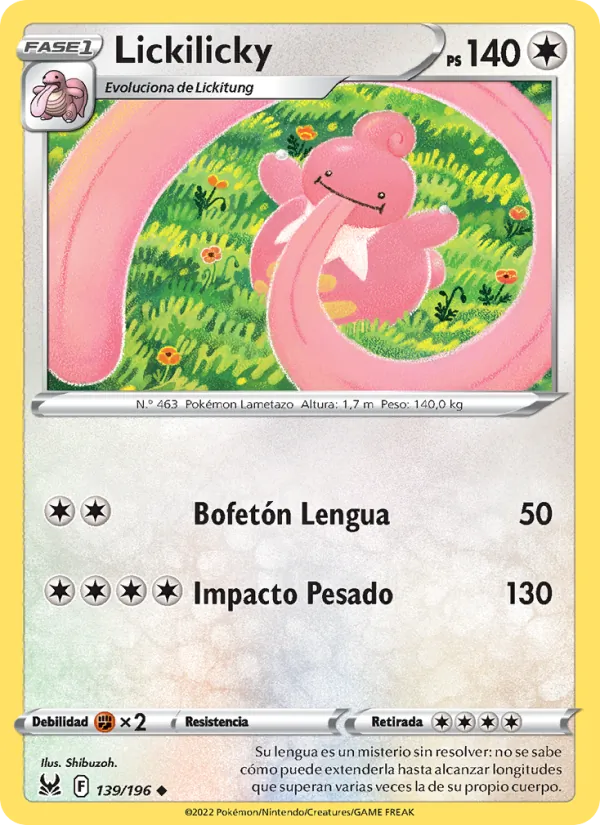 Lickilicky (Lost Origin #139/196)