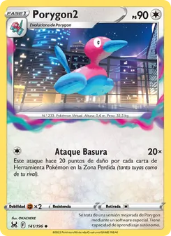 Porygon2 (Origen Perdido #141/196)