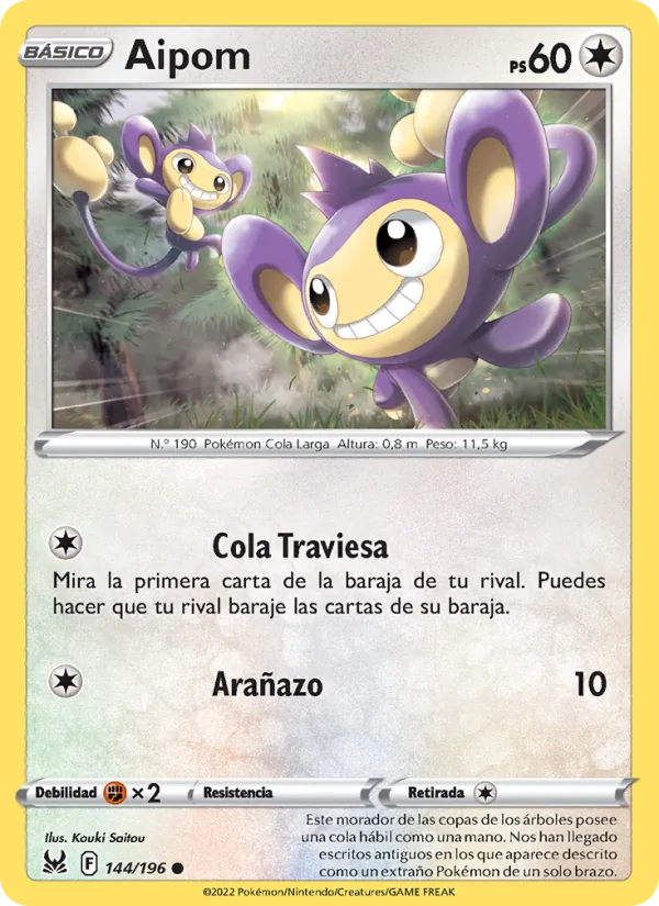 Aipom (Lost Origin #144/196)