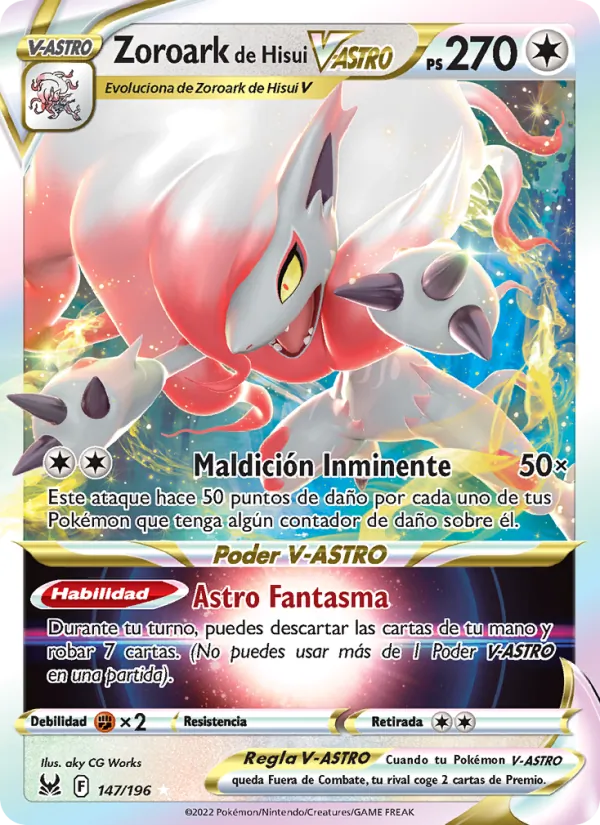 Zoroark de Hisui V-ASTRO (Lost Origin #147/196)