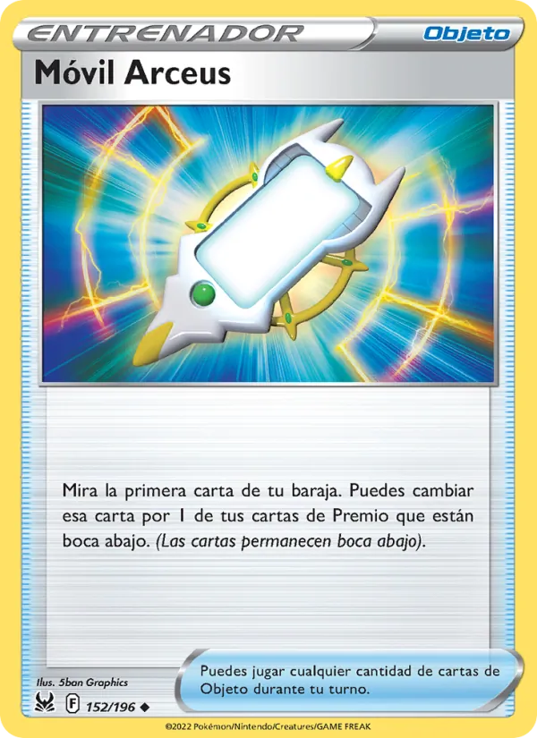 Móvil Arceus (Origen Perdido #152/196)