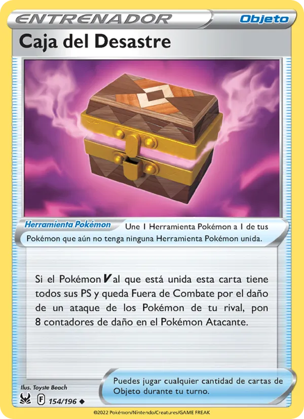 Caja del Desastre (Origen Perdido #154/196)