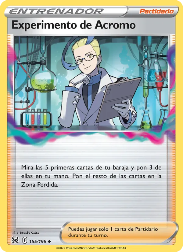 Experimento de Acromo (Origen Perdido #155/196)