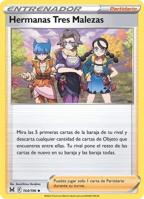 Hermanas Tres Malezas (Lost Origin #164/196)