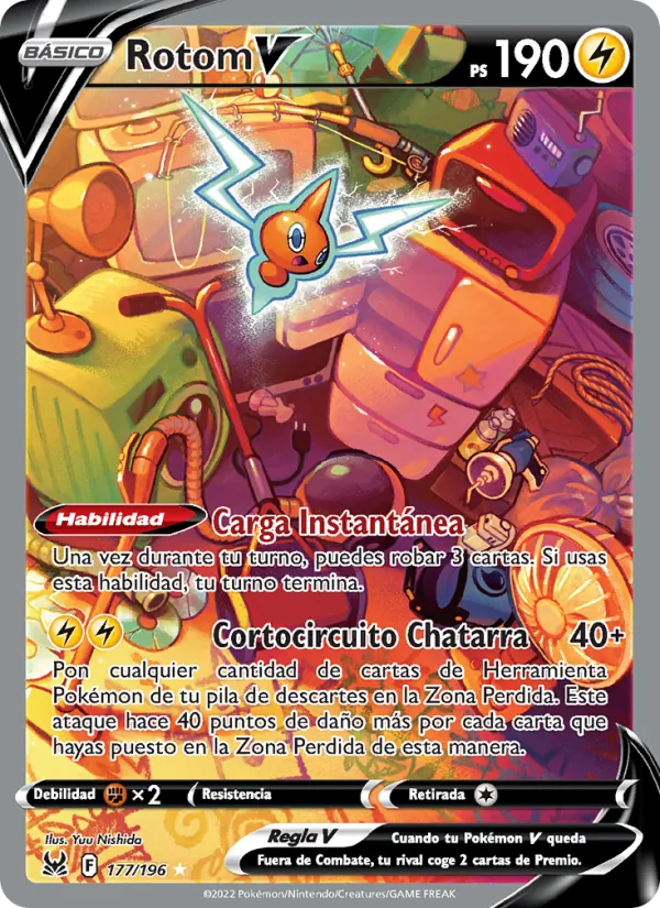Rotom V (Origen Perdido #177/196)