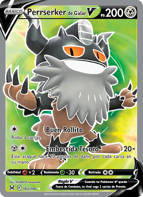 Perrserker de Galar V (Origen Perdido #183/196)