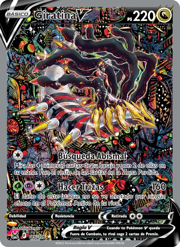 Giratina V (Origen Perdido #186/196)