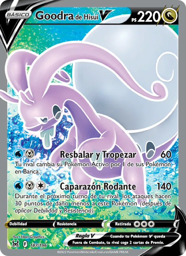 Goodra de Hisui V (Origen Perdido #187/196)