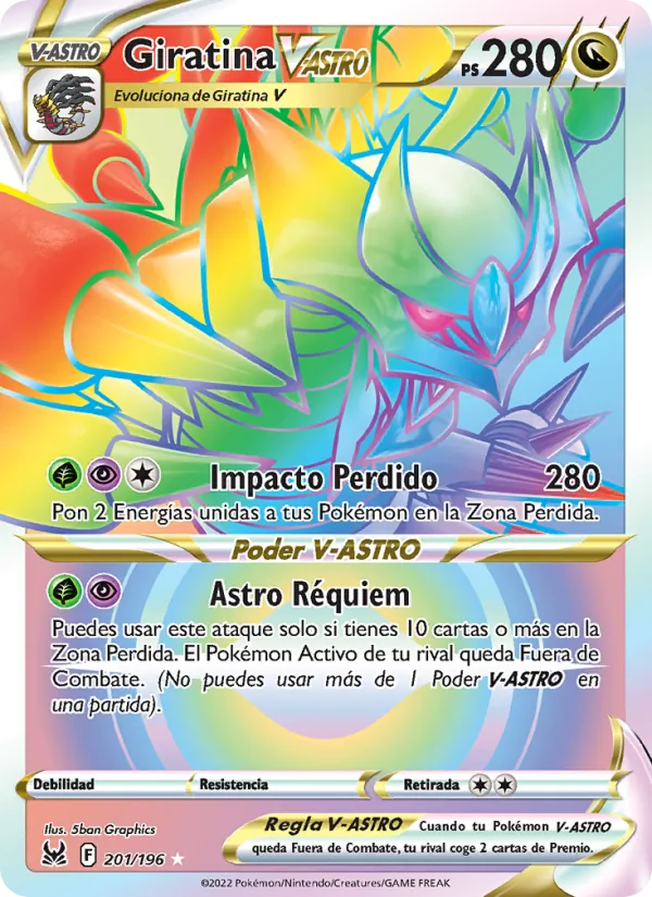 Giratina V-ASTRO (Lost Origin #201/196)