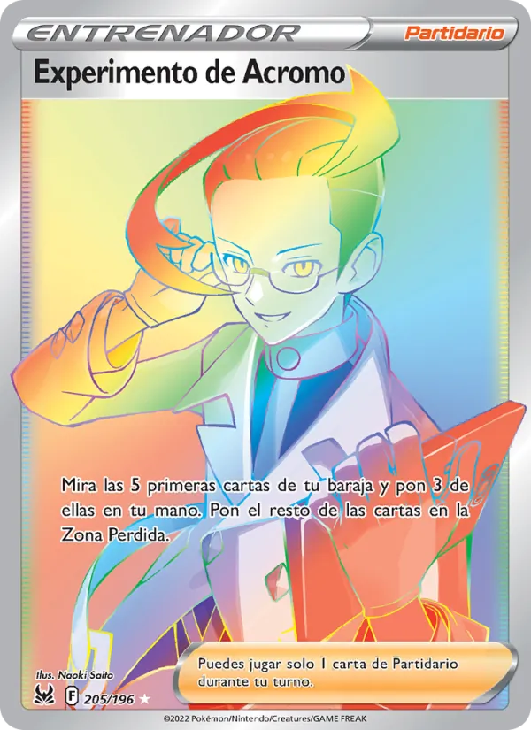 Experimento de Acromo (Origen Perdido #205/196)