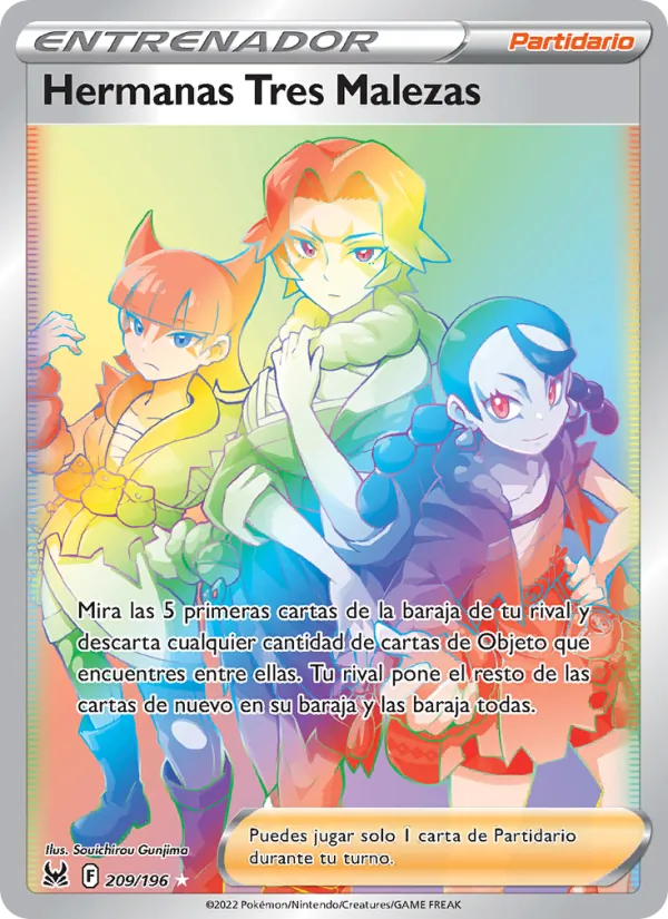 Hermanas Tres Malezas (Lost Origin #209/196)