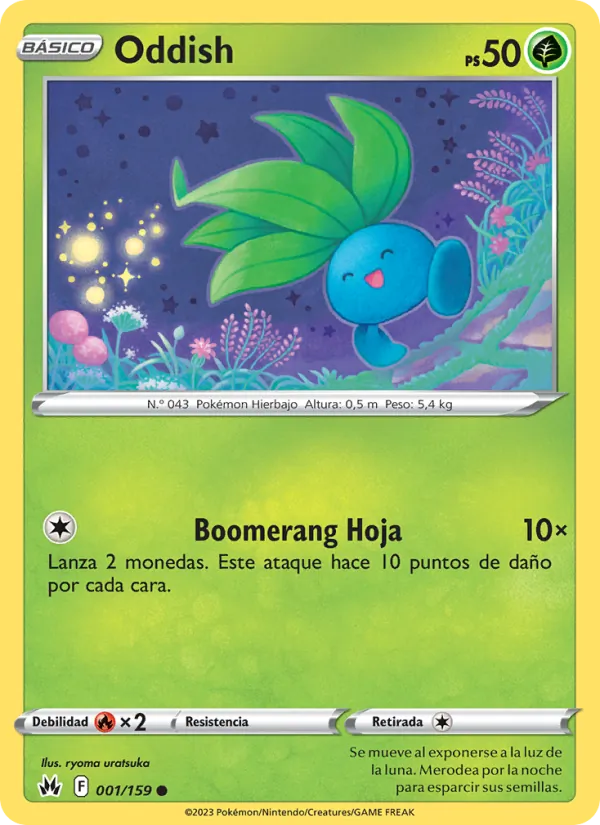 Oddish (Cenit Supremo #001/159)
