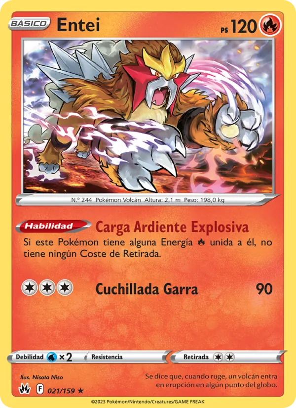 Entei (Cenit Supremo #021/159)