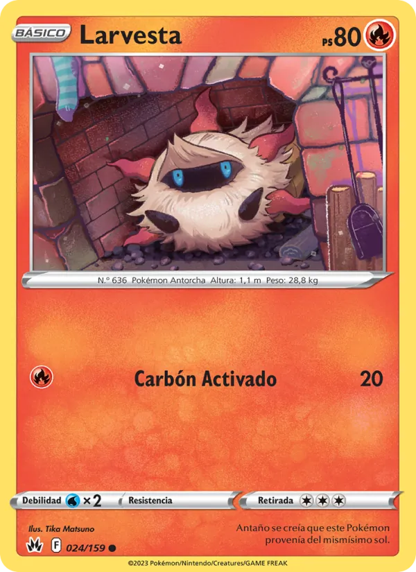 Larvesta (Cenit Supremo #024/159)