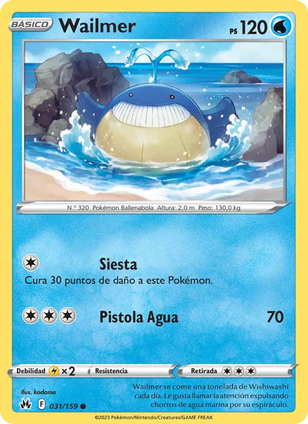Wailmer (Cenit Supremo #031/159)
