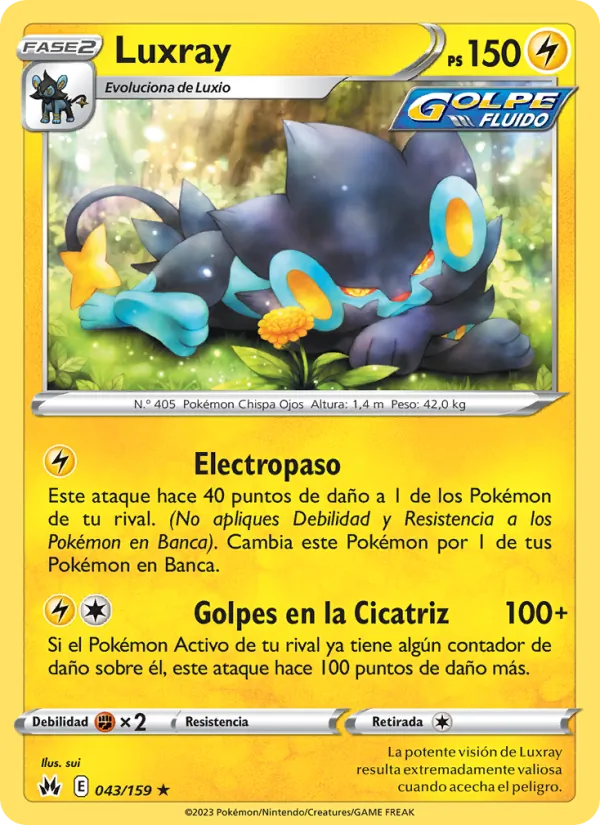 Luxray (Crown Zenith #043/159)