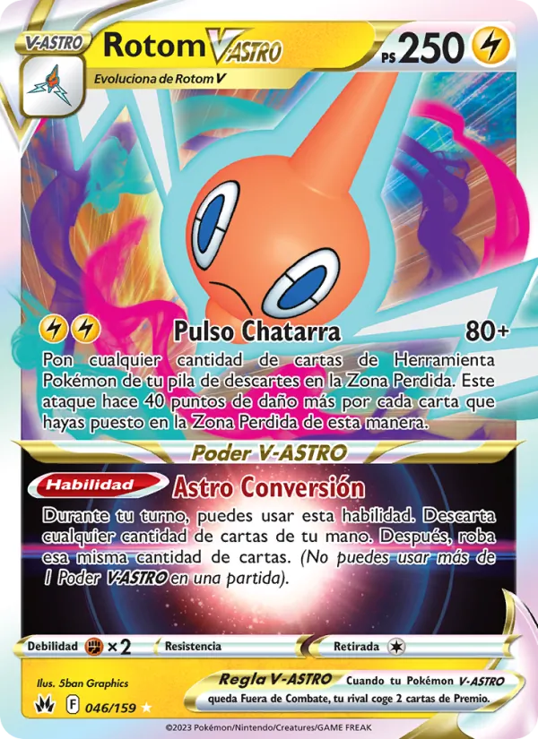 Rotom V-ASTRO (Cenit Supremo #046/159)