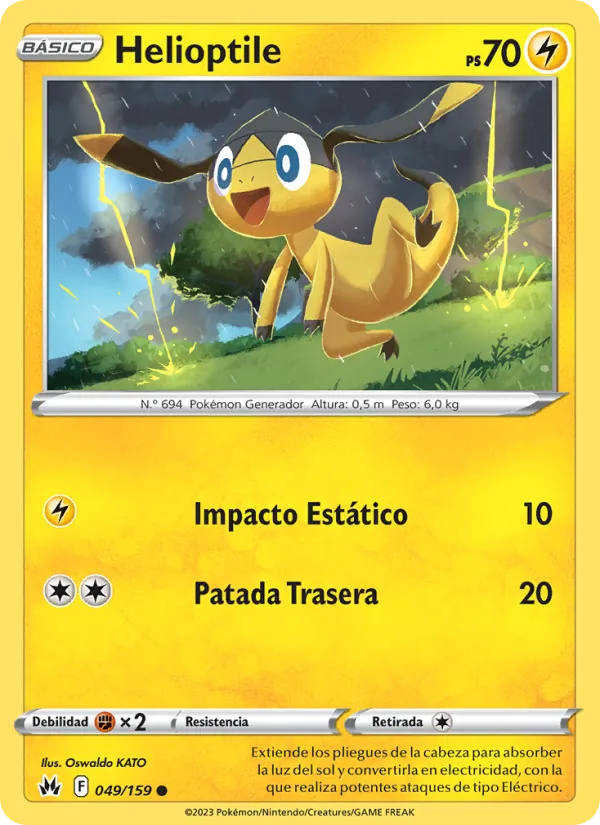 Helioptile (Cenit Supremo #049/159)