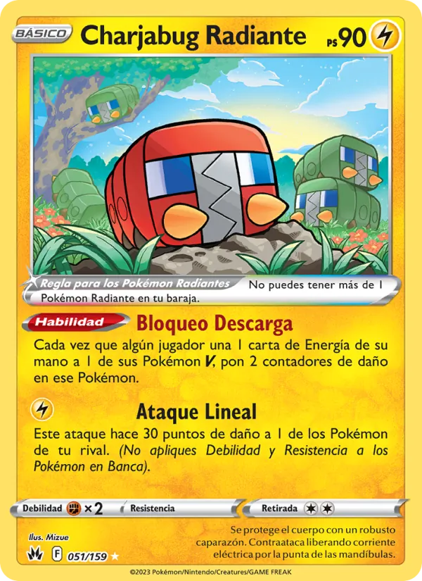 Charjabug Radiante (Crown Zenith #051/159)