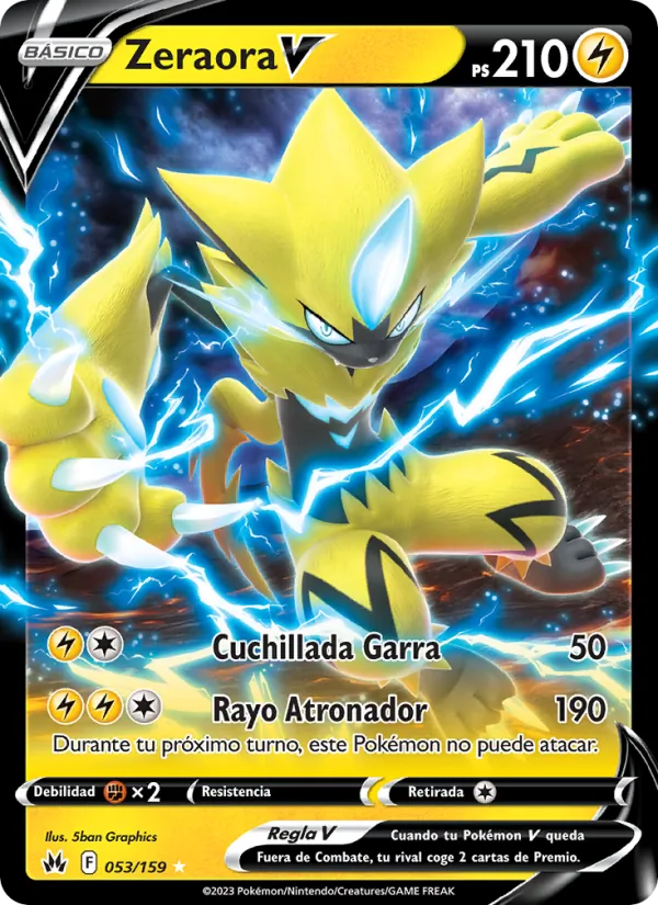 Zeraora V (Cenit Supremo #053/159)
