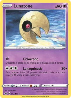 Lunatone (Cenit Supremo #062/159)