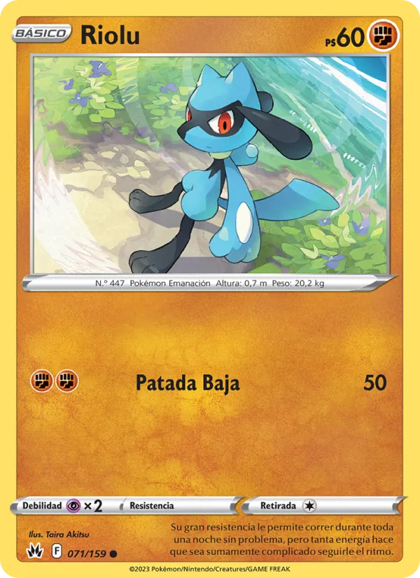 Riolu (Cenit Supremo #071/159)