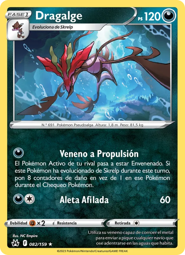 Dragalge (Crown Zenith #082/159)