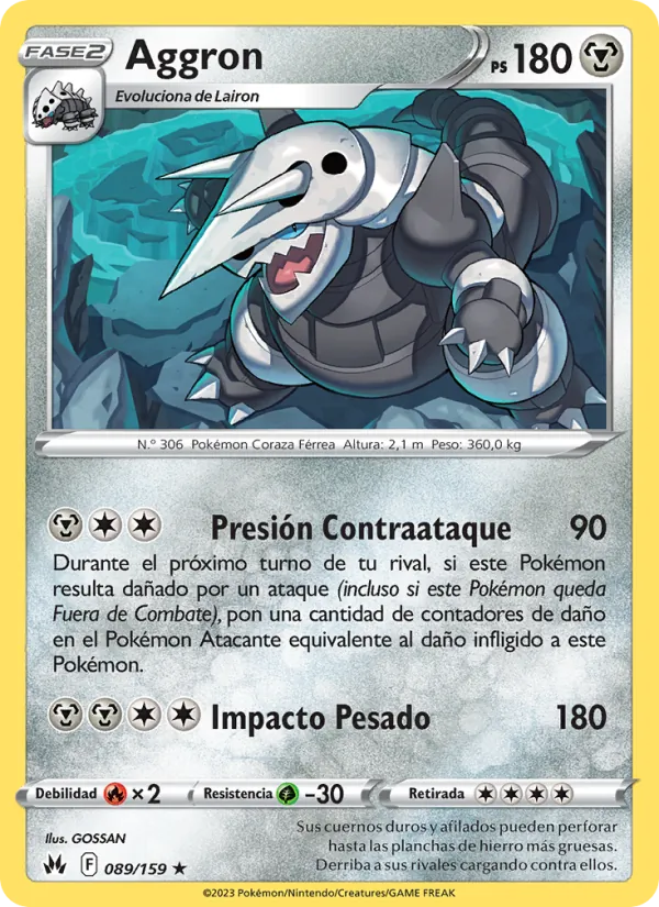 Aggron (Cenit Supremo #089/159)