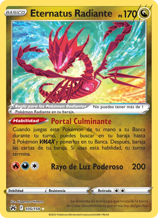 Eternatus Radiante (Cenit Supremo #105/159)