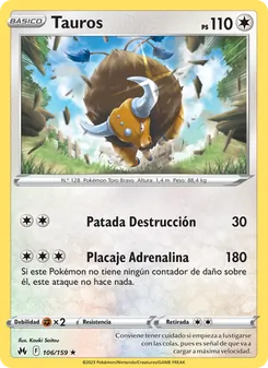Tauros (Cenit Supremo #106/159)