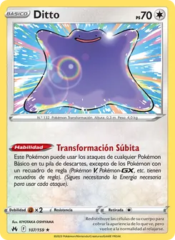 Ditto (Cenit Supremo #107/159)