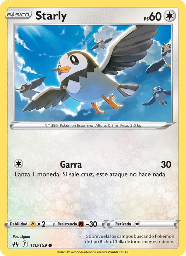 Starly (Cenit Supremo #110/159)