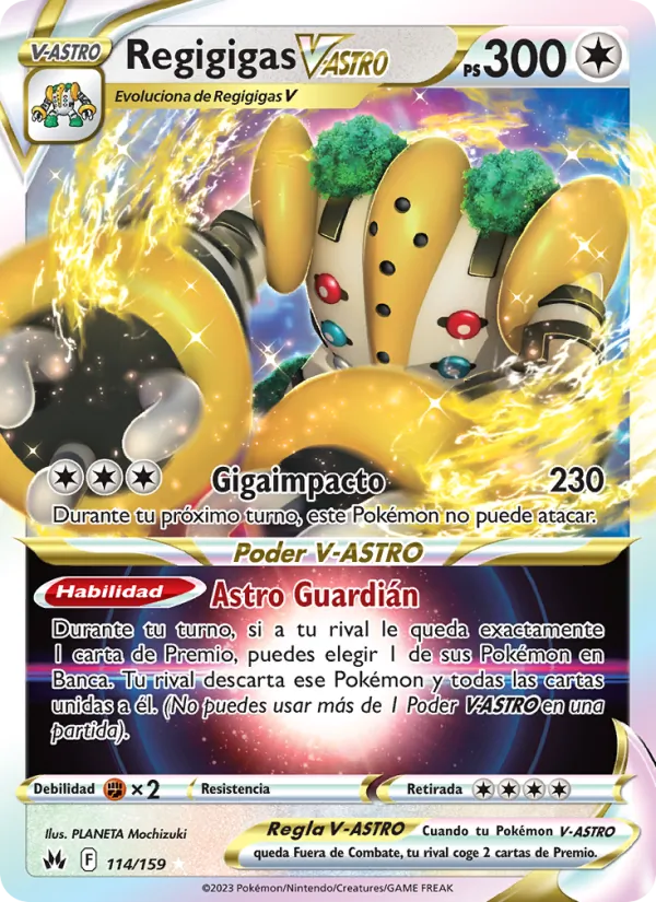 Regigigas V-ASTRO (Crown Zenith #114/159)
