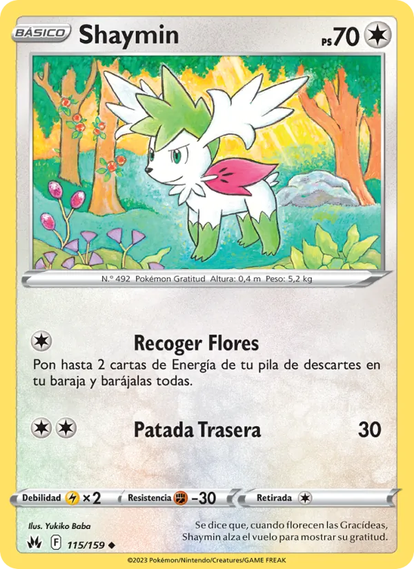 Shaymin (Crown Zenith #115/159)