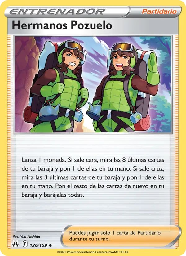 Hermanos Pozuelo (Crown Zenith #126/159)