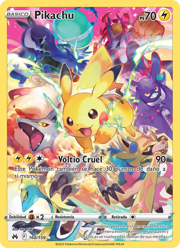 Pikachu (Cenit Supremo #160/159)