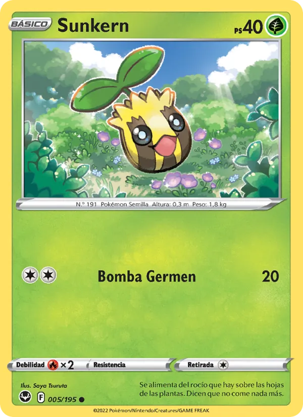 Sunkern (Tempestad Plateada #005/195)