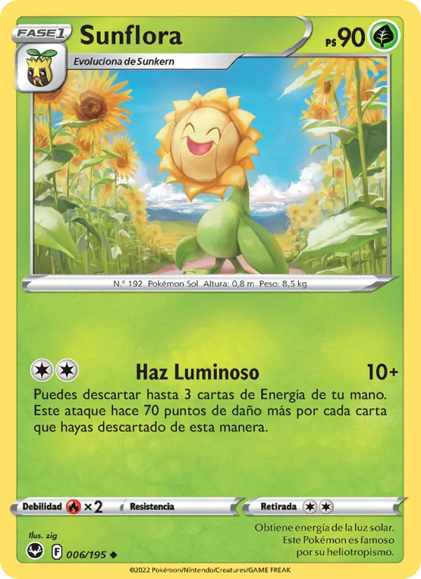Sunflora (Tempestad Plateada #006/195)