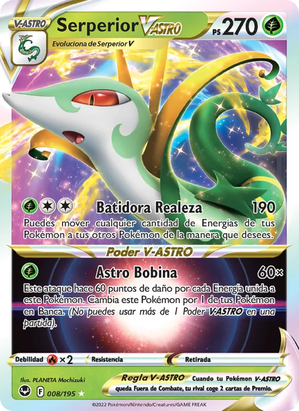 Serperior V-ASTRO (Tempestad Plateada #008/195)