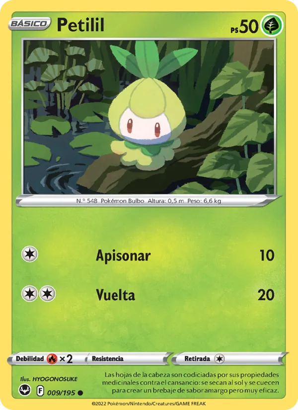 Petilil (Tempestad Plateada #009/195)