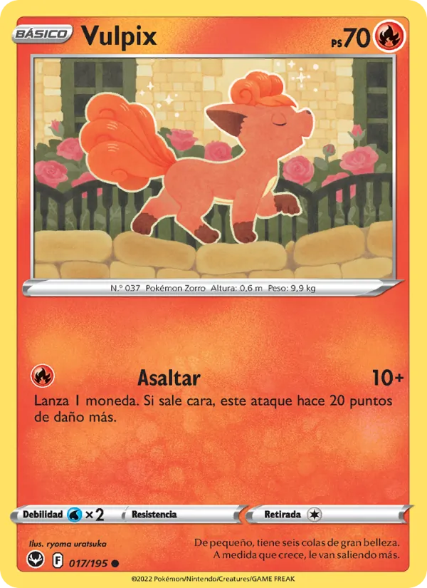 Vulpix (Tempestad Plateada #017/195)