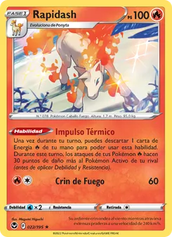 Rapidash (Tempestad Plateada #022/195)